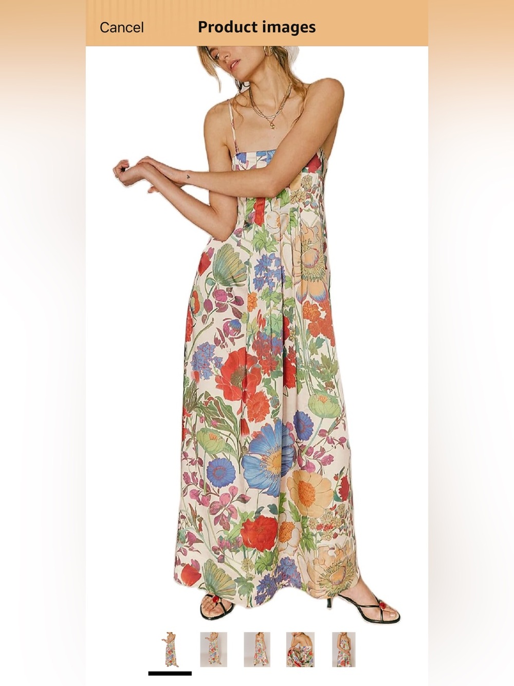 (Dupe) Free People Inspired Floral Dress